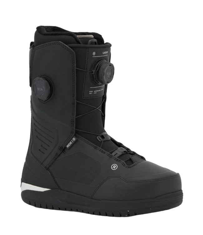 RIDE MENS LASSO SNOWBOARD BOOTS BLACK 2027