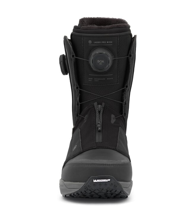 RIDE MENS LASSO PRO WIDE SNOWBOARD BOOTS BLACK 2027