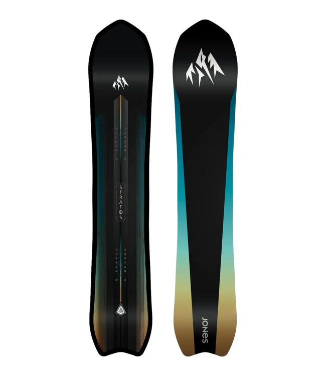 JONES MENS STRATOS SNOWBOARD BLACK 2027
