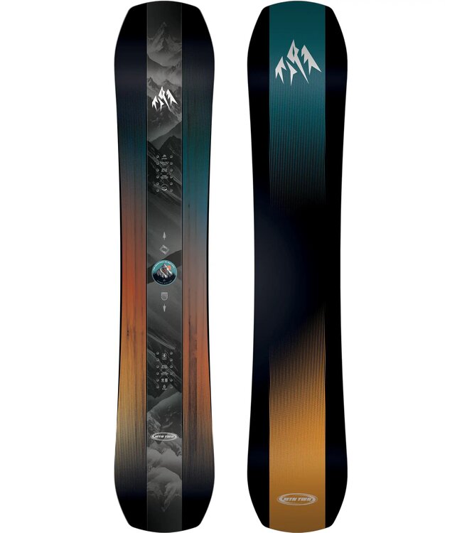 JONES MENS MOUNTAIN TWIN SNOWBOARD BLACK 2027
