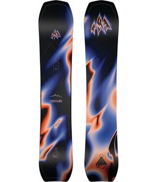 JONES JONES MENS HOWLER SNOWBOARD BLACK 2027