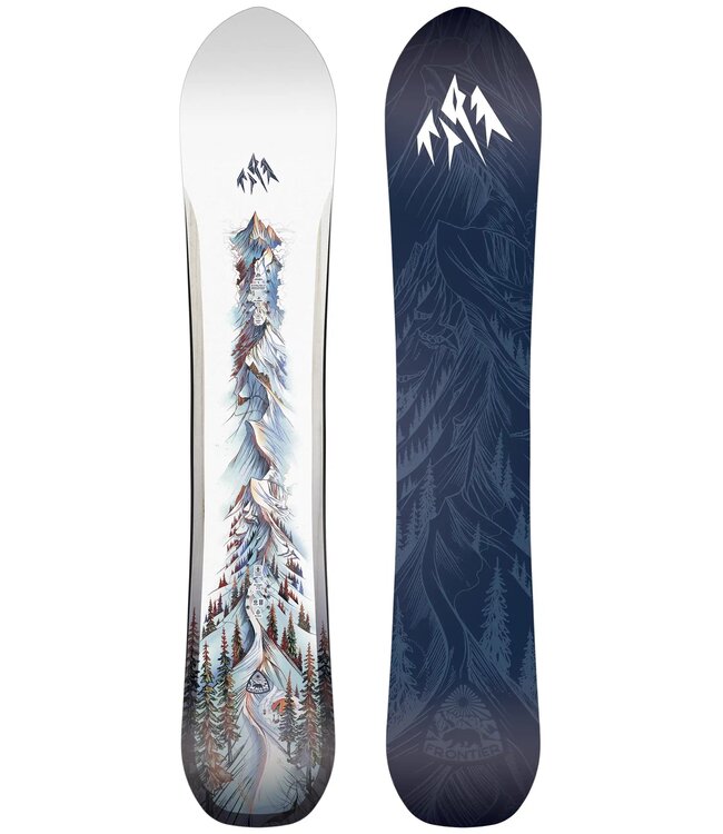 JONES MENS FRONTIER 2.0 SNOWBOARD WHITE 2027