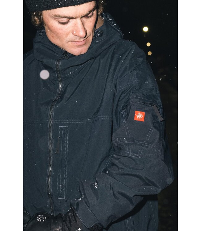 686 MENS DOJO SHELL JACKET BLACK 2027