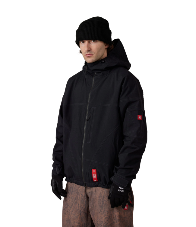 686 MENS DOJO SHELL JACKET BLACK 2027