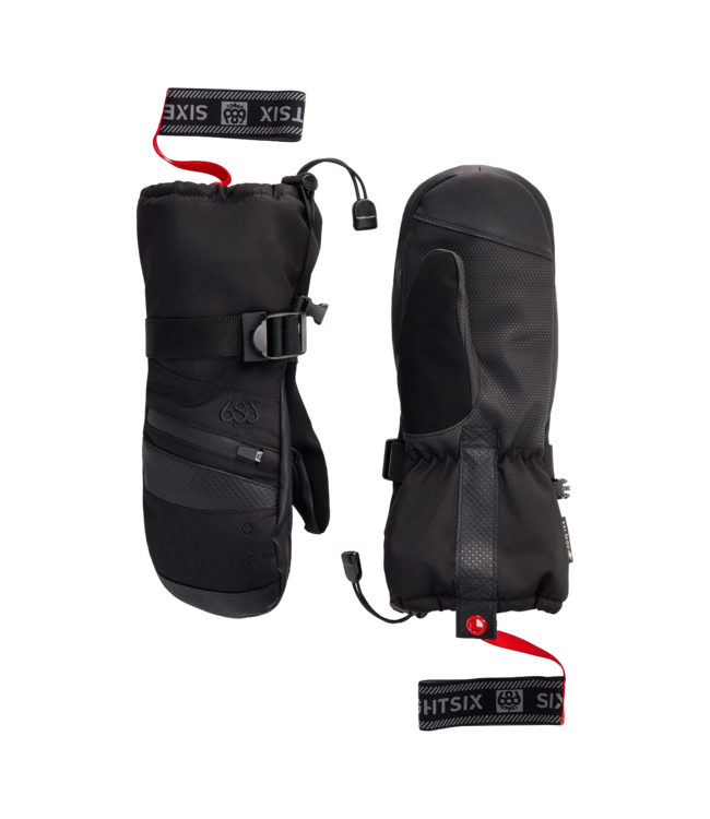 686 WOMENS GORE SMARTY GAUNTLET MITTS BLACK 2027