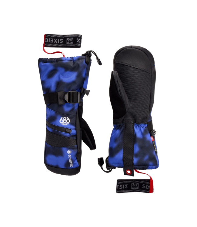 686 WOMENS GORE SMARTY MITTS ALPENGLOW BLUE/DARK SKIES 2027