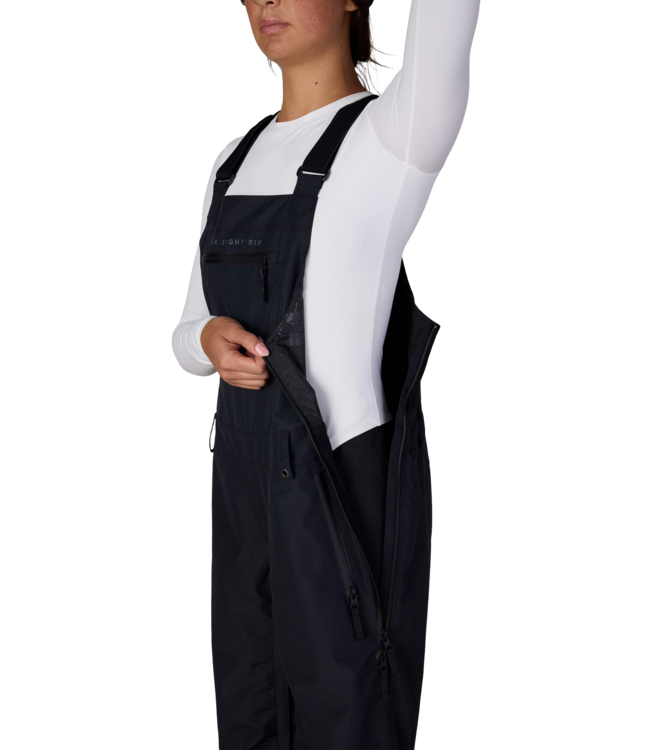 686 WOMENS REGALIA BIB PANTS BLACK 2027