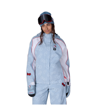 686 686 WOMENS HELLO KITTY LIL BOW JACKET HK DENIM 2027