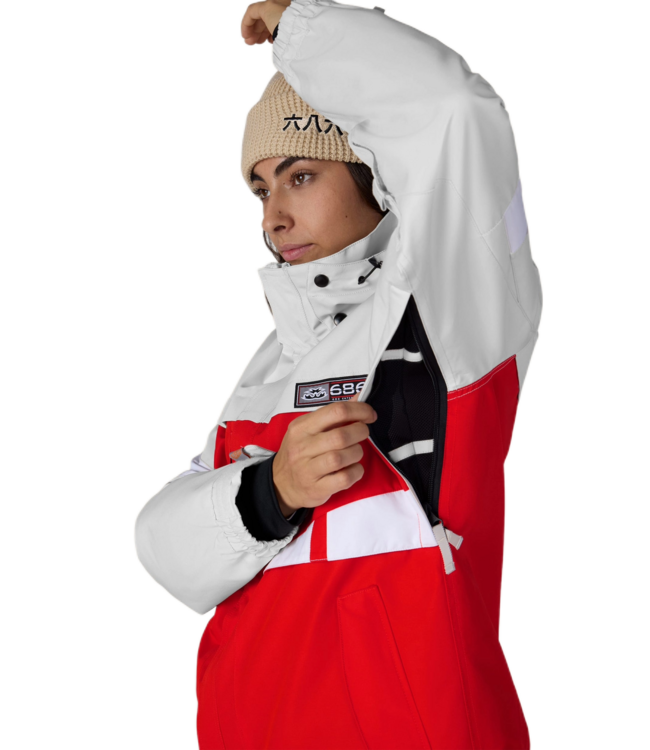 686 WOMENS SEARCH JACKET LIMESTONE COLORBLOCK 2027