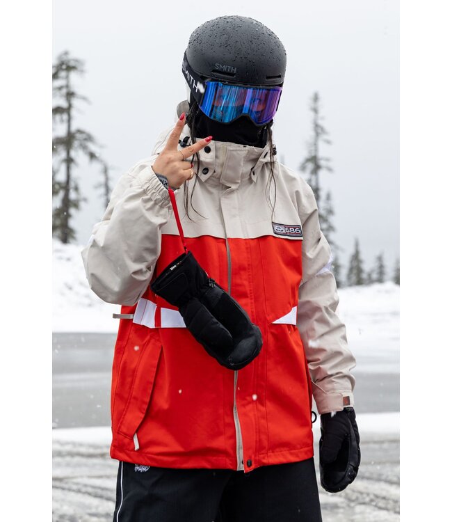 686 WOMENS SEARCH JACKET LIMESTONE COLORBLOCK 2027