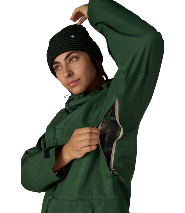 686 WOMENS ATHENA INSULATED JACKET MOSS GREEN 2027