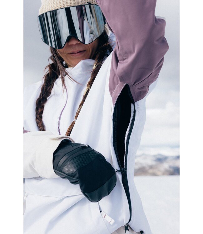 686 WOMENS OUTLINE SHELL ANORAK WHITE COLOURBLOCK 2027