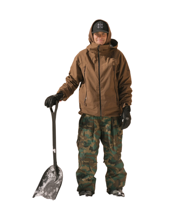 686 MENS SMARTY 3-IN-1 RODEO 3L JACKET DARK EARTH 2027