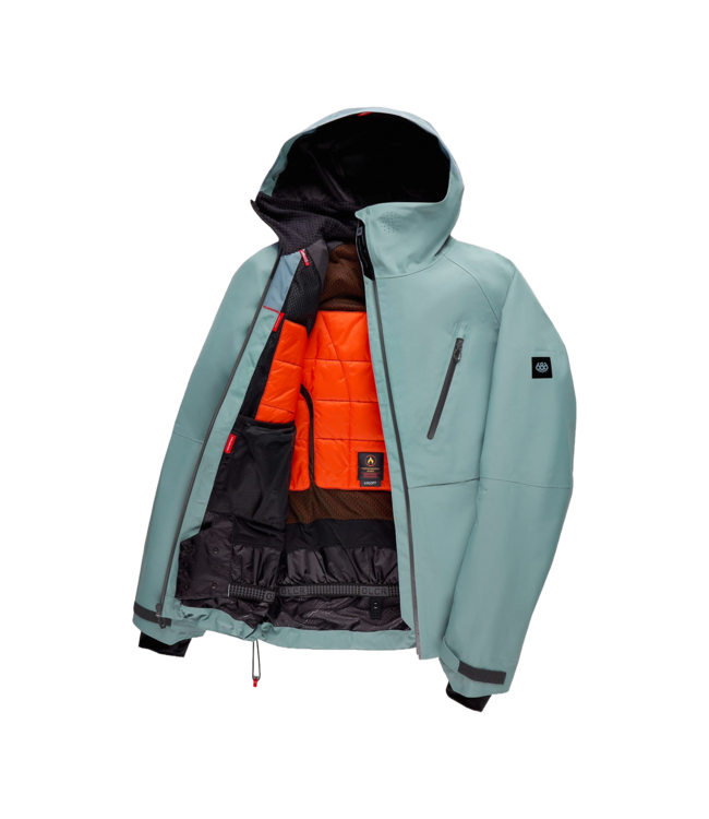 686 MENS HYDRA THERMAGRAPH JACKET PALE FIRN 2027
