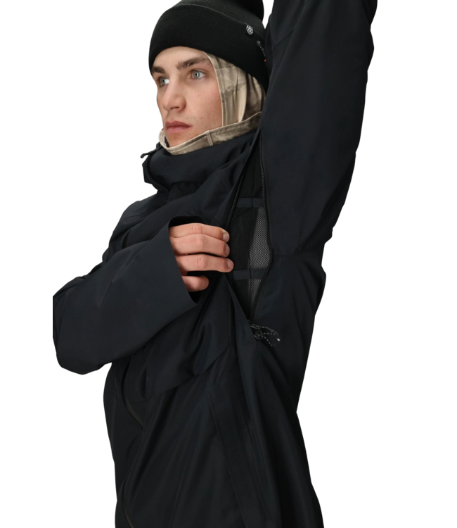 686 MENS HYDRA THERMAGRAPH JACKET BLACK 2027