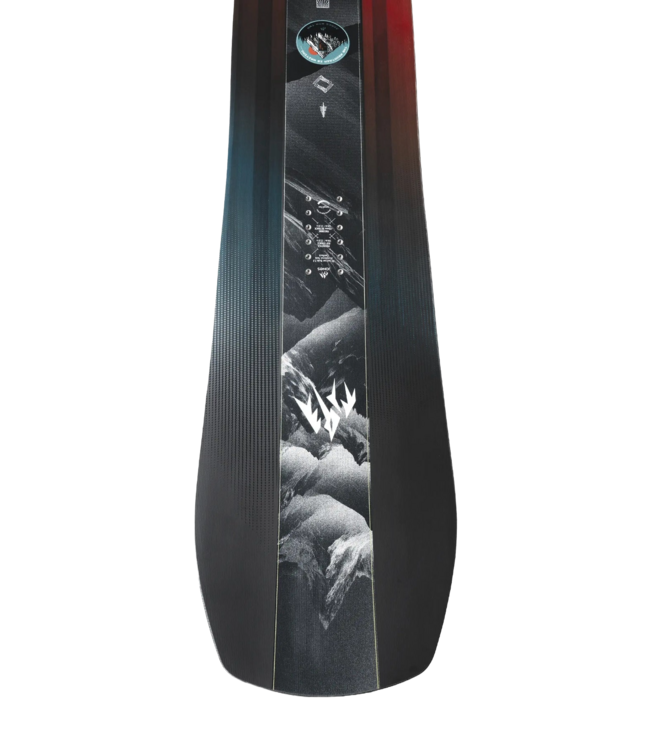 JONES MENS MOUNTAIN TWIN SNOWBOARD BLACK 2027