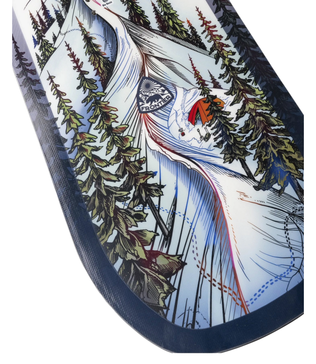 JONES MENS FRONTIER 2.0 SNOWBOARD WHITE 2027