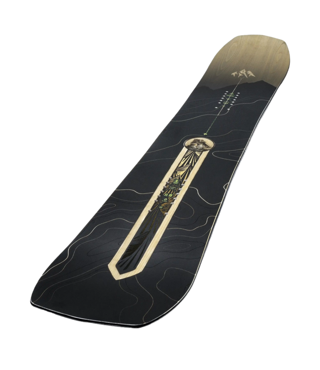 JONES MENS FLAGSHIP SNOWBOARD BLACK 2027
