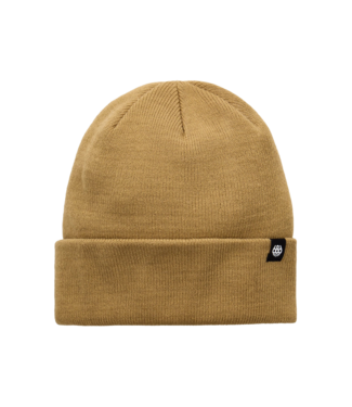 686 686 MENS STANDARD ROLL UP BEANIE KHAKI 2027
