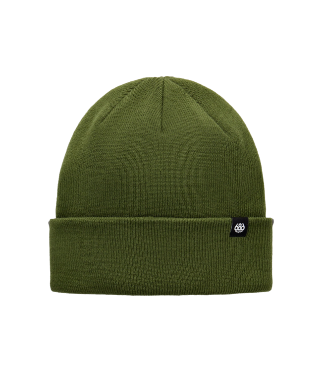 686 MENS STANDARD ROLL UP BEANIE FATIGUE GREEN 2027
