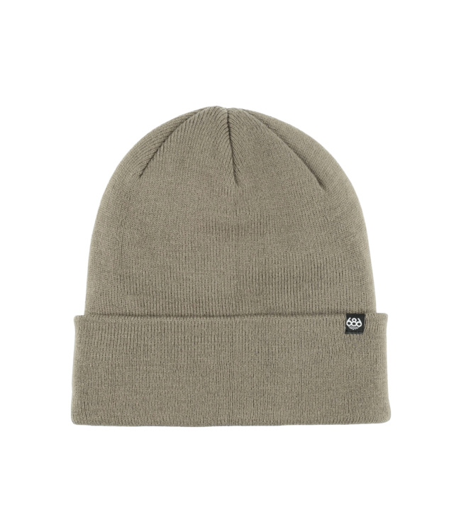 686 MENS STANDARD ROLL UP BEANIE CHARCOAL 2027
