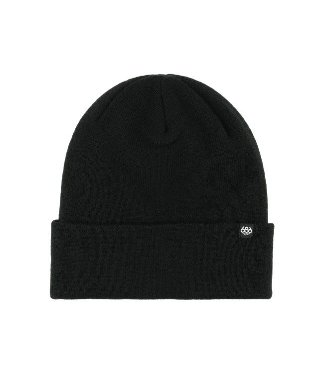 686 MENS STANDARD ROLL UP BEANIE BLACK 2027