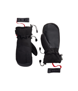 686 686 MENS GORE-TEX LINEAR MITTS BLACK 2027