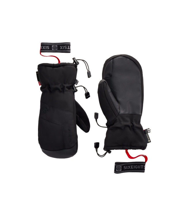 686 MENS GORE-TEX LINEAR MITTS BLACK 2027