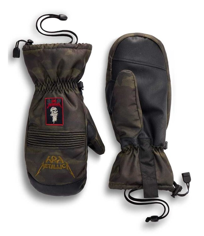 686 MENS LANDER MITTS METALLICA CAMO 2027