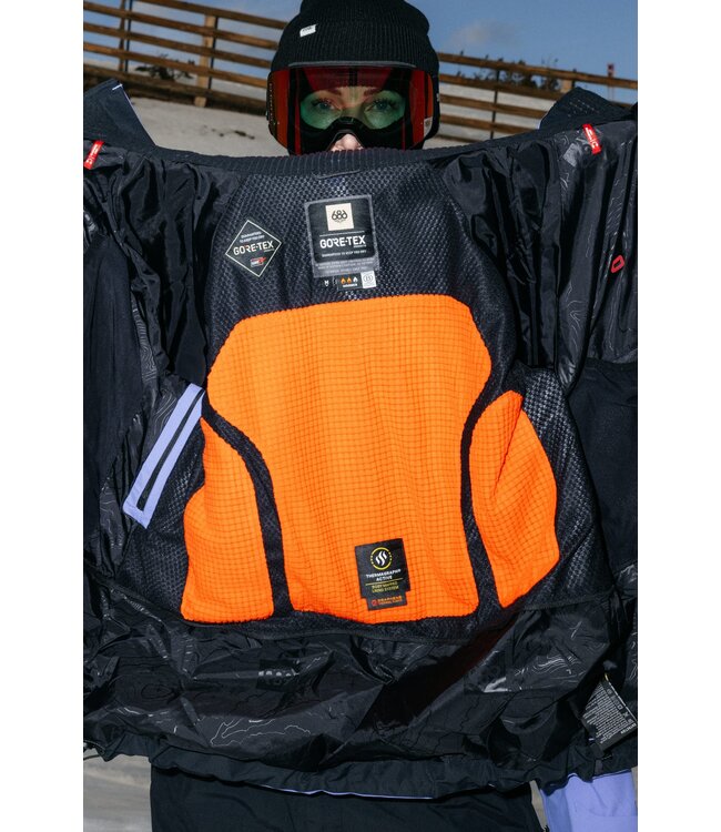 686 WOMENS GORE SCHEME THRMAGRPH JACKET ALPINE BLUE 2027