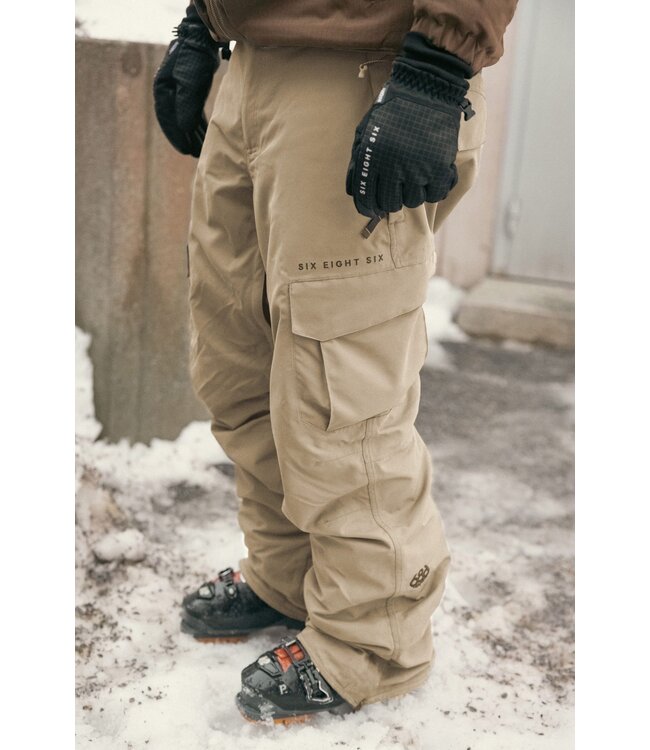 686 MENS SMARTY 3-IN-1 CARGO PANTS KHAKI 2027