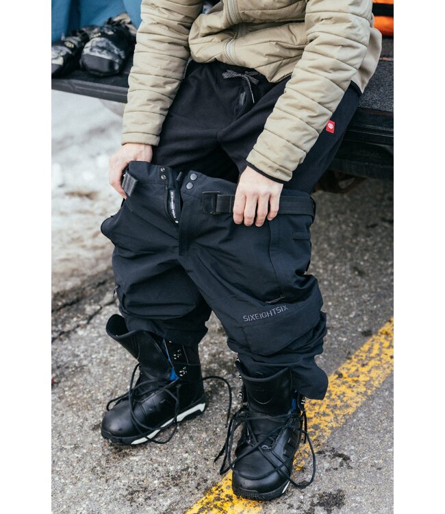 686 MENS SMARTY 3-IN-1 CARGO PANTS BLACK 2027