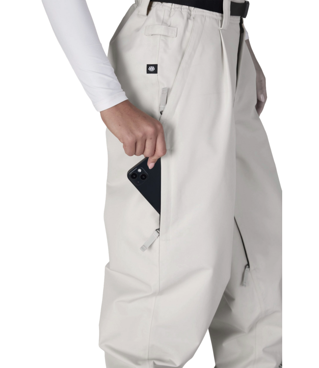 686 WOMENS OUTLINE SHELL PANTS LIMESTONE HEART 2027
