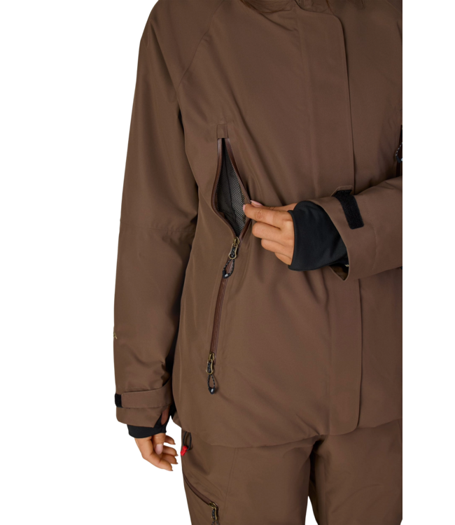 686 WOMENS WHISPER INSULATED JACKET DARK EARTH 2027