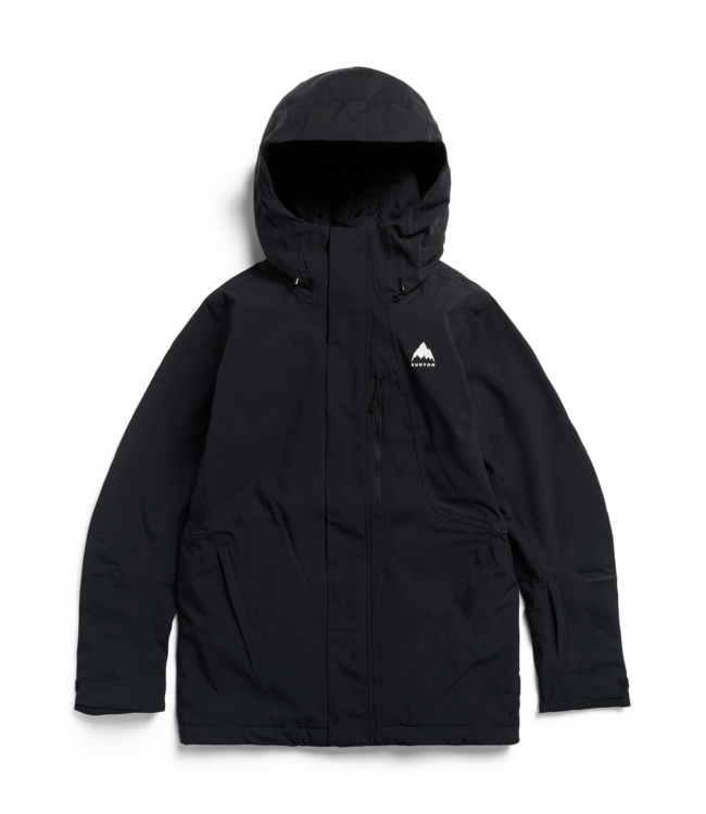 BURTON WOMENS RESERVE 2L INSULATED STRETCH SLIM JACKET TRUE BLACK 2027