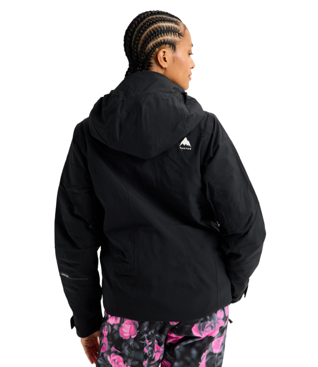BURTON WOMENS RESERVE 2L INSULATED STRETCH SLIM JACKET TRUE BLACK 2027