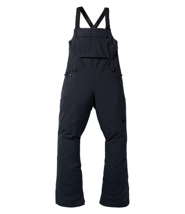 BURTON WOMENS RESERVE STRETCH BIB PANTS TRUE BLACK 2027