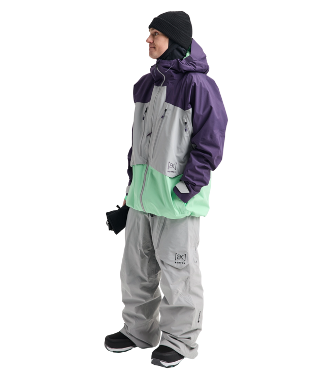 BURTON MENS AK GORE-TEX SWASH INSULATED NIGHTSHADE PURPLE APPARITION GRAY 2027