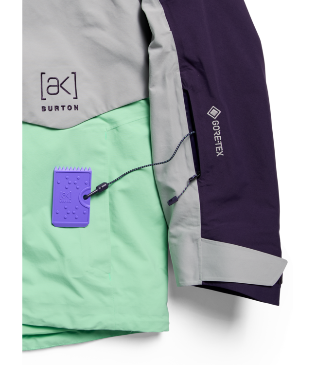 BURTON MENS AK GORE-TEX SWASH INSULATED NIGHTSHADE PURPLE APPARITION GRAY 2027