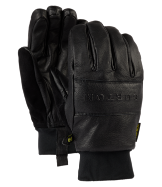 BURTON BURTON MENS TREELINE LEATHER GLOVES TRUE BLACK 2027