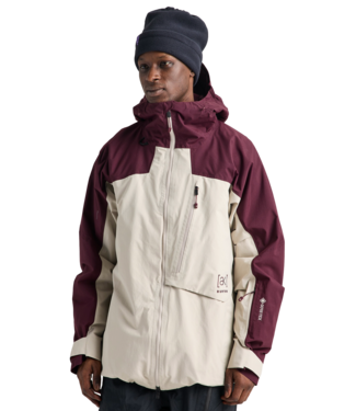 BURTON BURTON MENS AK GORE-TEX CYCLIC JACKET RUM RAISIN CHINCHILLA GREY 2027