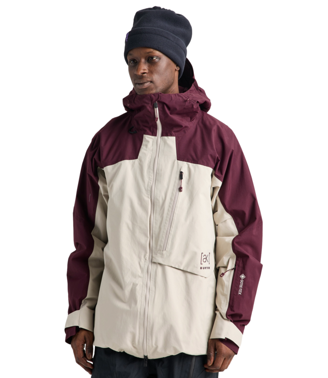 BURTON MENS AK GORE-TEX CYCLIC JACKET RUM RAISIN CHINCHILLA GREY 2027