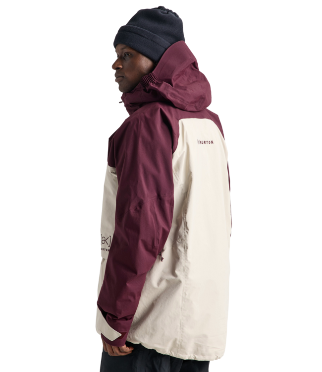 BURTON MENS AK GORE-TEX CYCLIC JACKET RUM RAISIN CHINCHILLA GREY 2027