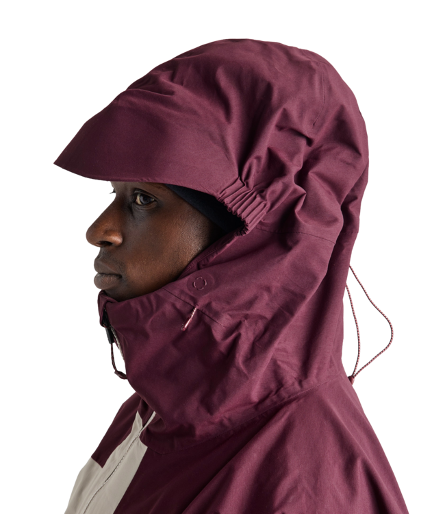 BURTON MENS AK GORE-TEX CYCLIC JACKET RUM RAISIN CHINCHILLA GREY 2027