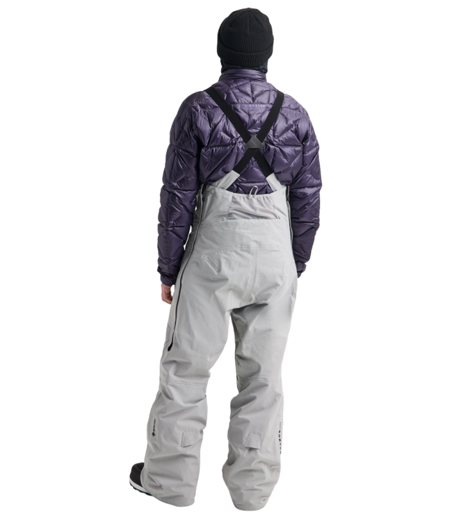 BURTON MENS AK GORE-TEX CYCLIC BIB PANTS APPARITION GRAY 2027