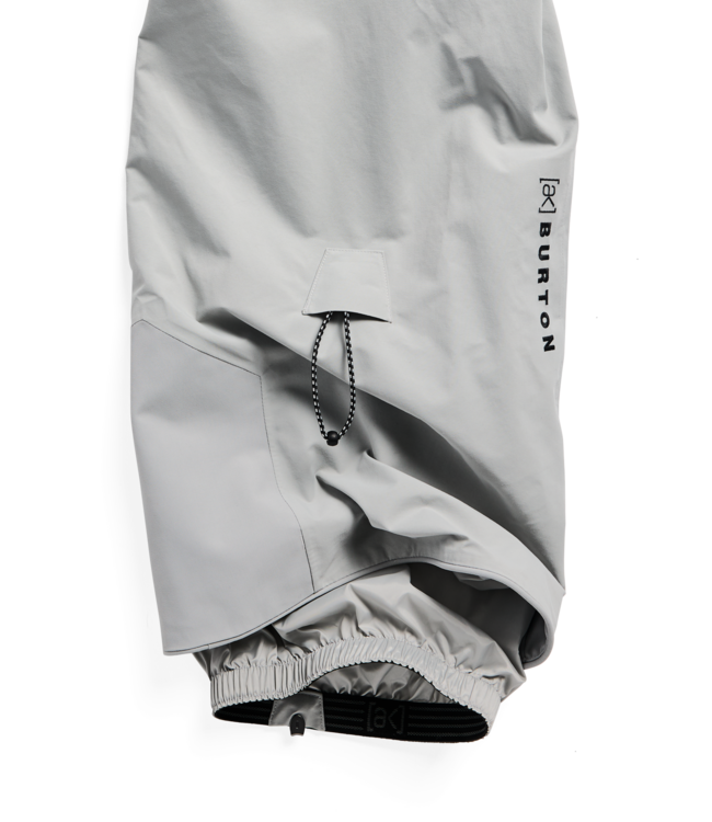 BURTON MENS AK GORE-TEX CYCLIC BIB PANTS APPARITION GRAY 2027