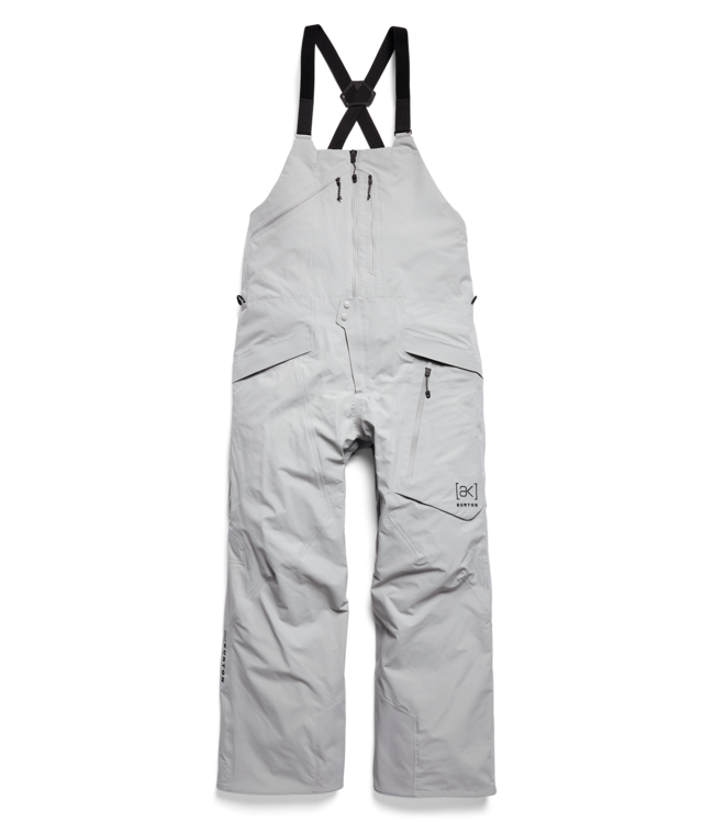 BURTON MENS AK GORE-TEX CYCLIC BIB PANTS APPARITION GRAY 2027