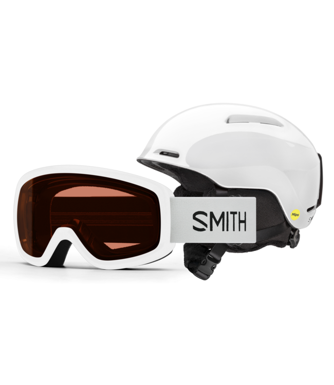 SMITH GLIDE JR. MIPS SNOWBOARD HELMET SNOWDAY COMBO WHITE 2027