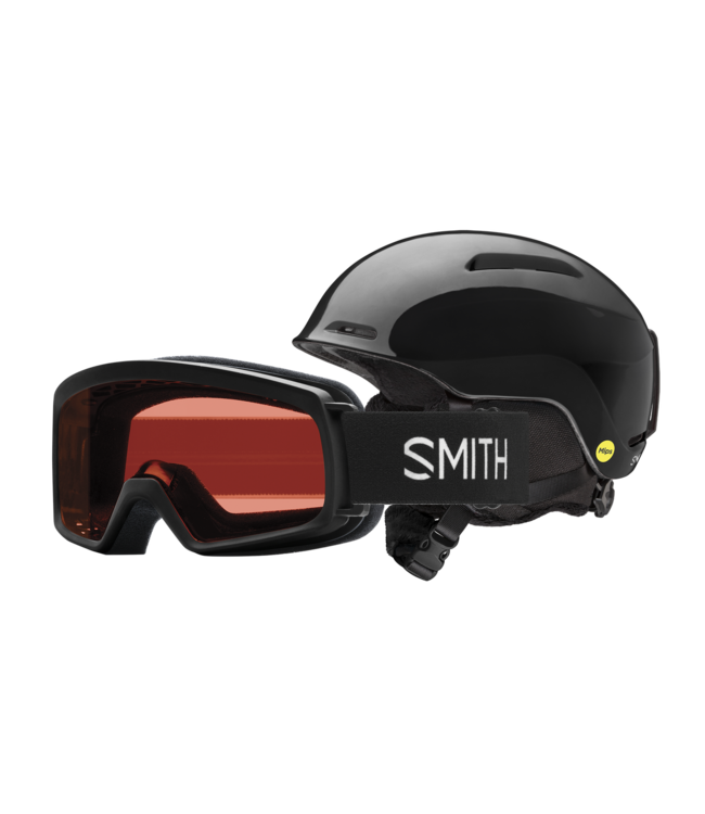 SMITH GLIDE JR. MIPS SNOWBOARD HELMET RASCAL COMBO BLACK 2027