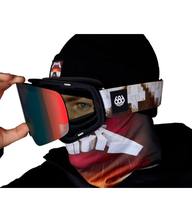 686 MENS SMARTY MAG GOGGLE METALLICA/SOLAR/BLACK 2027
